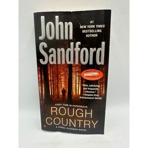 Rough Country John Sandford Paperback A Virgil Flowers Novel Mystery Thriller
